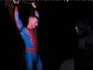 Dominant Gay Rubs Bound Gay Cock