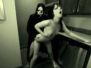 Brunette babe fucked doggystyle